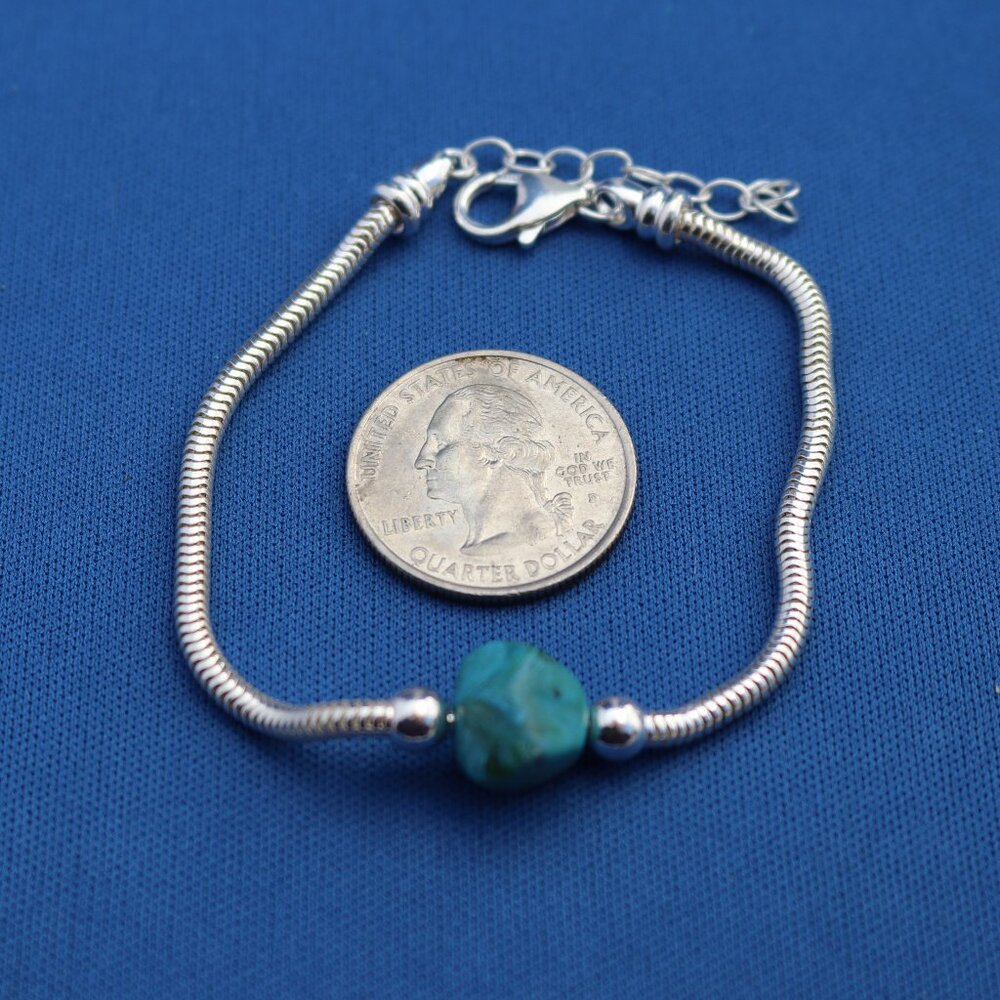Sterling Silver and Turquoise Bracelet